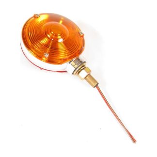 Round Turn Signal Incandescent Light - Amber | F235266