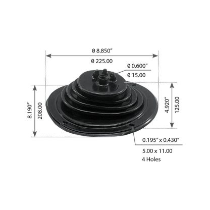 Shifter Boot For Ford - (E3HZ7277B)