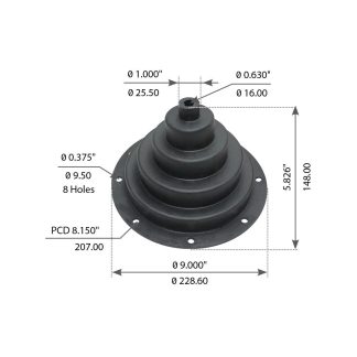 Shifter Boot For Freightliner - (02706457)