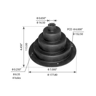 Shifter Boot International Navistar IHC - (778671C1)