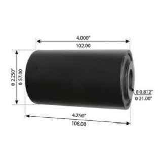 Fortpro Torque Spring Eye Bush Compatible with Freightliner MB, FL, M2, FL112, FLD, Century, Columbia , Coronado, Cascadia, Argosy, Condor, Sterling Acterra A, L, S Series Trucks Replaces 16-17769-000 | F317272
