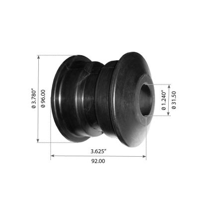 Spring Eye Bushing For Hendrickson - (58648000)