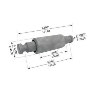 Fortpro Spring Eye Bush Compatible with Hendrickson Suspension Systems Replaces 52256, 52272 | F327351