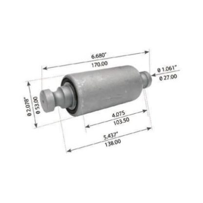 Fortpro Front Spring Eye Bush Compatible with Hendrickson Suspensions Replaces 52411 | F327352