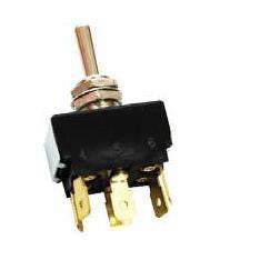 Toggle Switch - 3 Positions, 6 Terms, Screw Connection