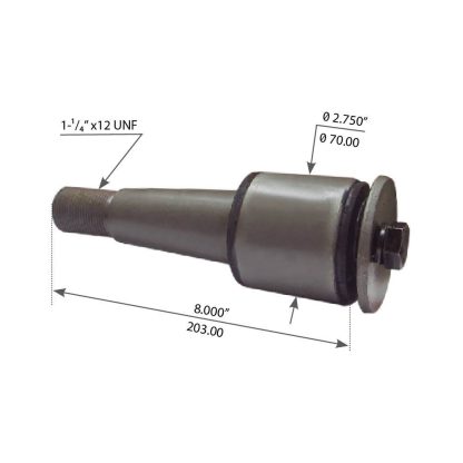 Fortpro Torque Rod Bush Compatible with Freighliner Replaces 44697000 | F184209