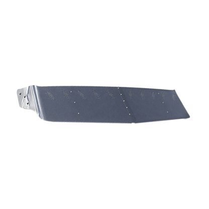 Freightliner Century Visor Standard V-Shape 20” To 18” SS 3 Bolts 10 Led Angled