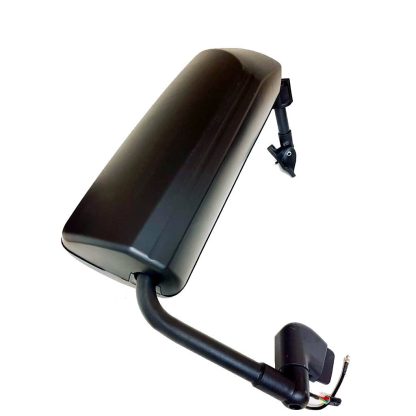 Fortpro Black Door Mirror Assembly Compatible with Volvo VNL-Passenger Side | F245682 - Image 3