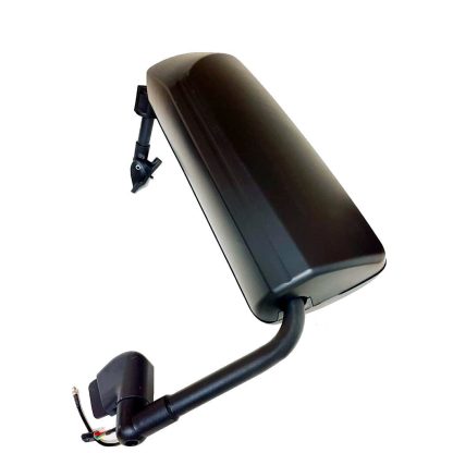 Fortpro Black Door Mirror Assembly Compatible with Volvo VNL - Driver Side | F245685 - Image 2