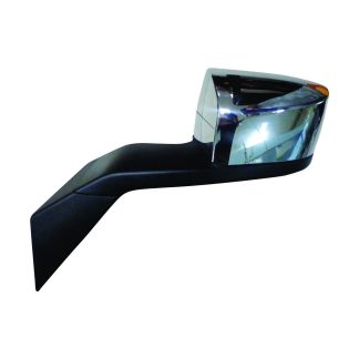 Fortpro Hood Mirror with Mounting Plates Replacement for Volvo VNL 2004-2016 - Driver Side | F245669