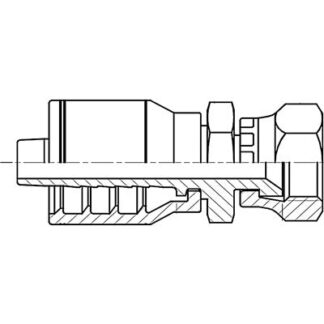 0604 JIC FEMALE SWIVEL